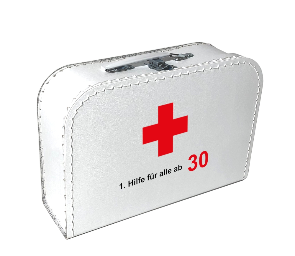 Pappkoffer 30. Geburtstag