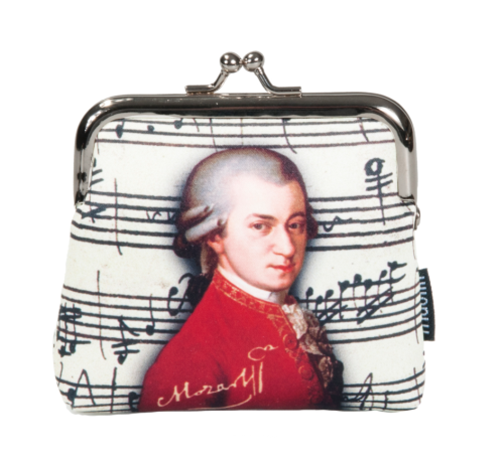 Klick-Geldbeutel "Mozart" - Portemonnaie Geldbörse