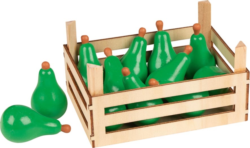 Holzbirnen Holzspielzeug