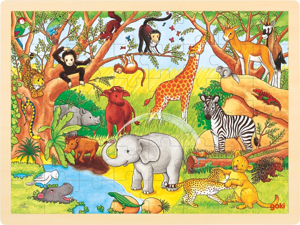 Puzzle Afrika