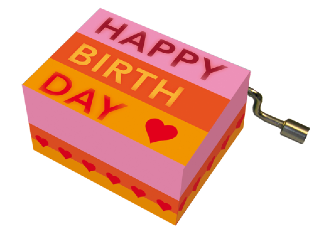 Spieluhr, Happy Birthday