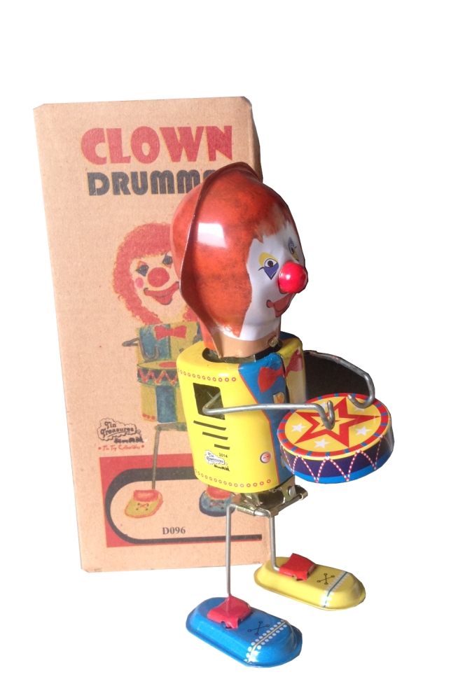 Blechspielzeug Clown