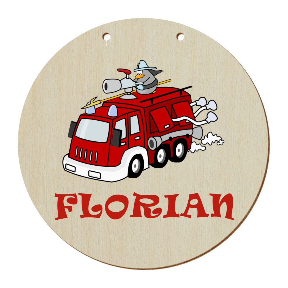Türschild Feuerwehr