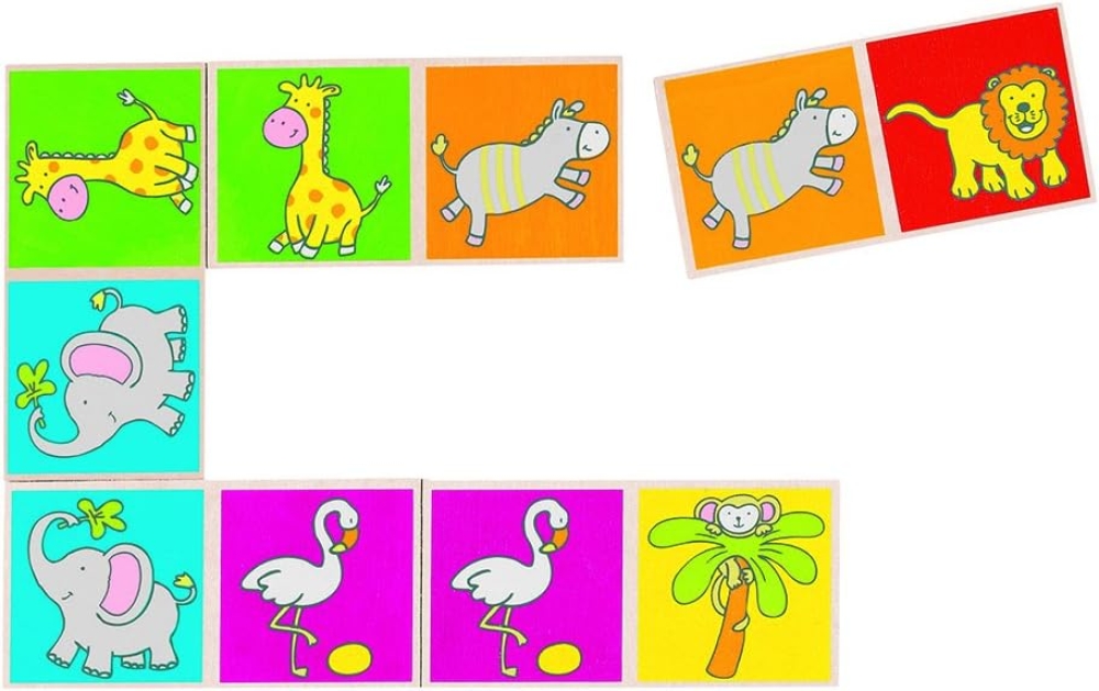 Domino Safari Tiere