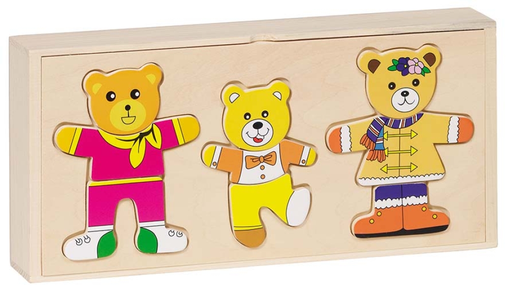 Anziehpuzzle Bärenfamilie