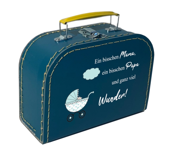 Pappkoffer Geburt