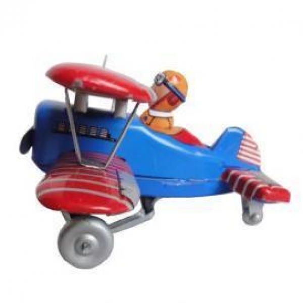 Blechspielzeug Flugzeug