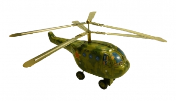 Blechspielzeug Hubschrauber