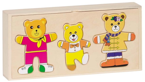 Anziehpuzzle Bärenfamilie